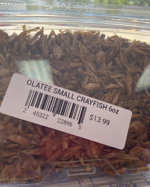 OLATEE SMALL CRAYFISH 6oz