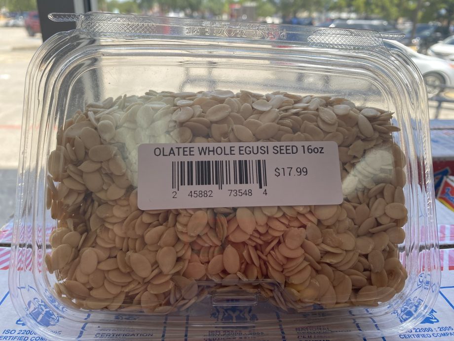 OLATEE WHOLE EGUSI SEED (BAG) 16oz