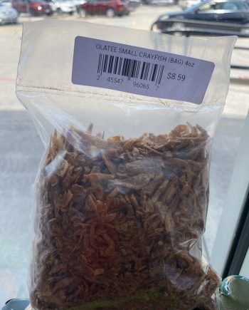 OLATEE SMALL CRAYFISH (BAG) 4oz