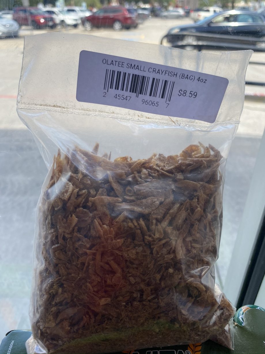 OLATEE SMALL CRAYFISH (BAG) 4oz