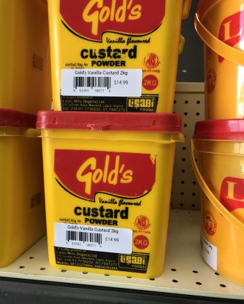 Gold's Vanilla Custard 2kg