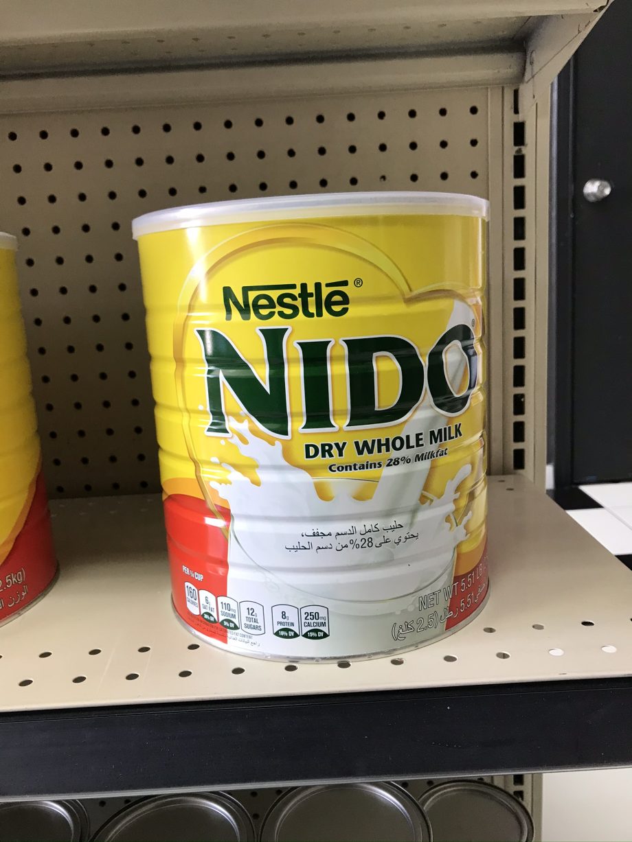 Nestle Nido Dry Whole Milk 900g