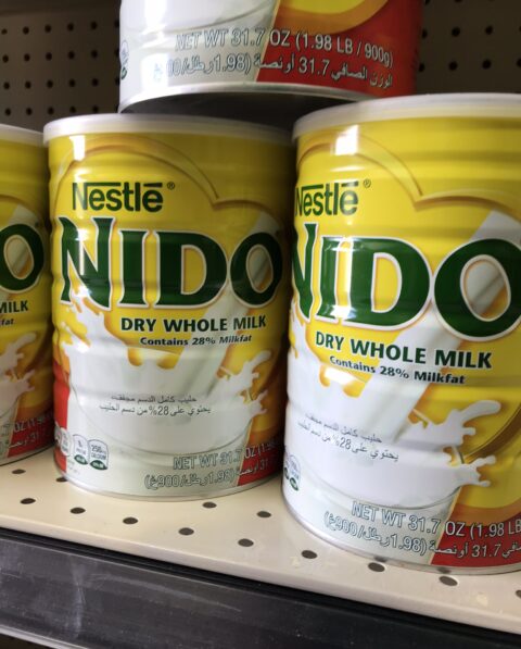 Nestle Nido Dry Whole Milk 2.5kg