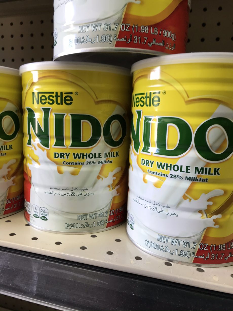 Nestle Nido Dry Whole Milk 2.5kg