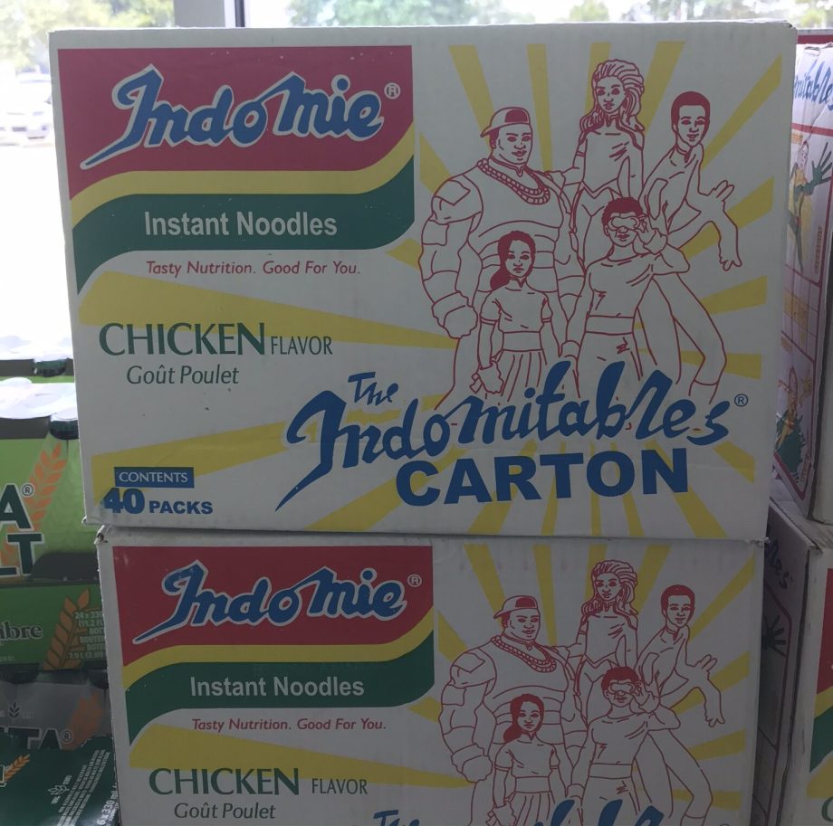 Nigeria Indomie Noodles Box
