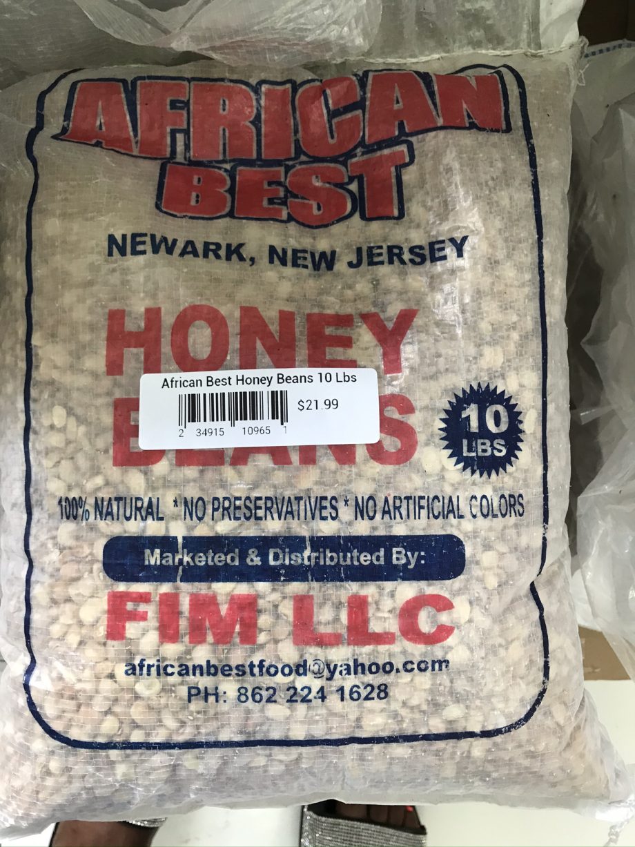 African Best Honey Beans 10 Lbs