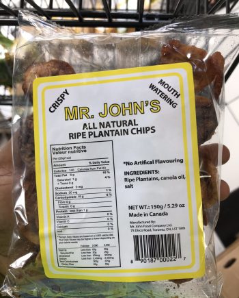 MR JOHN'S RIPE PLANTAIN CRISPY