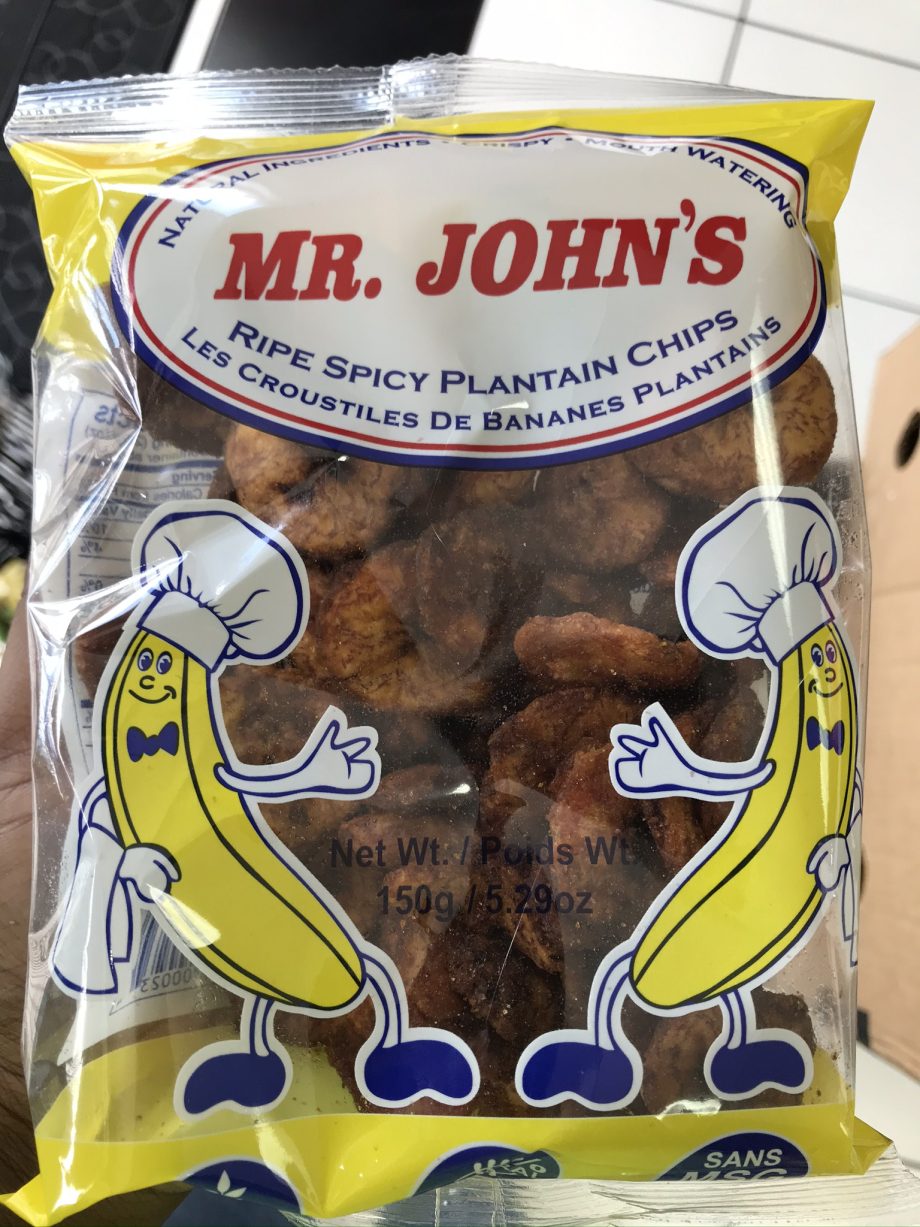MR JOHN'S SPICY PLANTAIN