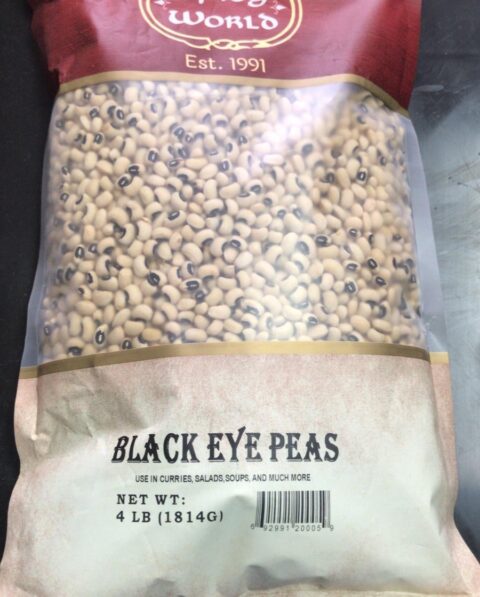 Spicy World Black Eye Peas 4lbs